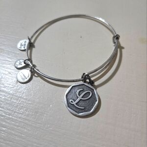 Alex and Ani Bracelet - L Charm